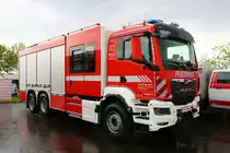 Werkfeuerwehr Bosch MAN TGX ULF am 12.05.23 auf dem Rettmobil in Fulda