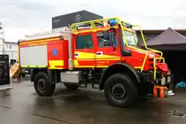 Feuerwehr Stuttgart Mercedes Benz Unimog U5023 am 12.05.23 auf dem Rettmobil in Fulda