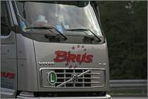 Impression des VOLVO FH16 580PS  JUBILUMSEDITION 80 JAHRE 1927 - 2007  der BRUS TRANSPORT.

