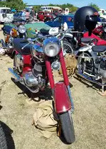 =Jawa, gesehen auf dem Ausstellungsgelände beim Oldtimertreffen in Ostheim, 07-2022