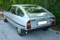 Heckansicht eines Citroen CX Prestige. French Car Devotion an Mo´s Bikertreff in Krefeld am 04.06.2023.