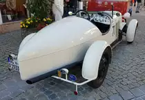 =Adler RS, Bj. 1933, 1945 ccm, 78 PS, gesehen bei der Präsentation der Rennteilnehmer des Rossbergrennens  Edelweiss-Bergpreis  2022 im Markt Berchtesgaden