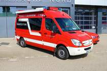 Feuerwehr Mannheim Mercedes Benz Sprinter ELW am 13.05.23 beim Tag der offenen Tür der Wache Nord
