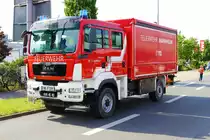 Feuerwehr Mannheim MAN TGM GW-L am 13.05.23 beim Tag der offenen Tür der Wache Nord