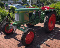 =Fendt Dieselross, gesehen im Juni 2023 bei der Oldtimerausstellung in Angersbach