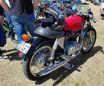 =Horex, gesehen auf dem Ausstellungsgelände beim Oldtimertreffen in Ostheim, 07-2022