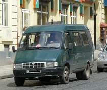 GAZ Gazelle 2705 fotografiert in Lviv, Ukraine am 04-06-2009.