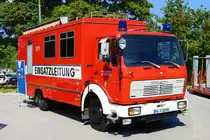 Feuerwehr Mannheim Mercedes Benz ELW am 13.05.23 beim Tag der offenen Tür der Wache Nord