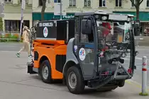Hako Citymaster der Stadtverwaltung Wien stand am Straßenrand. 06.2023