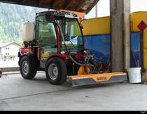 Kleintraktor - Carraro SP 5008 abgestellt in Zweisimmen am 27.05.2023