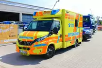 ASB Mannheim IVECO Daily RTW am 13.05.23 beim Tag der offenen Tür der Wache Nord
