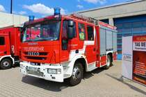 Feuerwehr Mannheim IVECO Magirus HLF20 der Wache2 am 13.05.23 beim Tag der offenen Tür der Wache Nord