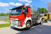 Feuerwehr Mannheim Volvo WLF der Wache2 am 13.05.23 beim Tag der offenen Tür der Wache Nord