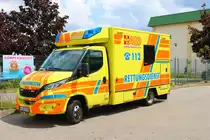 ASB Mannheim IVECO Daily RTW am 13.05.23 beim Tag der offenen Tür der Wache Nord