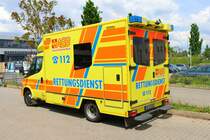 ASB Mannheim IVECO Daily RTW am 13.05.23 beim Tag der offenen Tür der Wache Nord