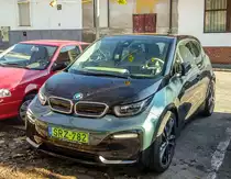 Diesen BMW i3 in der Farbe Blue Ridge Mountain habe ich in Dezember, 2021 aufgenommen.