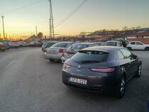 Rückansicht: Alfa-Romeo Brera. Foto: Dezember, 2021.