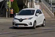 Renault Zoe fuhr mir in den Stra�en von Wien vor die Linse. 06.2023 