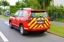 Feuerwehr Mannheim Toyota Land Cruiser KdoW am 13.05.23 beim Tag der offenen Tür der Wache Nord