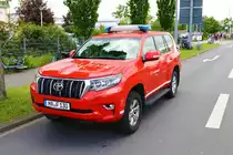 Feuerwehr Mannheim Toyota Land Cruiser KdoW am 13.05.23 beim Tag der offenen Tür der Wache Nord