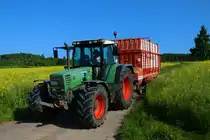 Fendt 514 Favorit in Grünberg (Vogelsberg) am 27.05.23