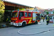 Feuerwehr Bruchköbel IVECO LF8 am 30.05.23 bei einer Übung