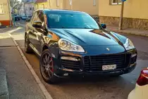 Diesen Porsche Cayenne Mk1 Facelift habe ich in Dezember, 2021 fotografiert.