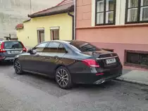 Rückansicht: Mercedes-Benz E-Klasse W213. Aufnahme: 12.2021.