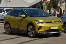 VW ID5 unterwegs in den Stra�en von Wien. 06.2023