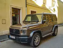 Mercedes-Benz G-Klasse AMG (zweite Generation, ab 2018). Aufnahme: 12.2021.
