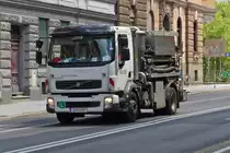 Volvo FL, mit Kanalreinigungsaufbau, gesehen in Graz. 06.2023