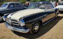 =Borgward Isabella, gesehen auf dem Ausstellungsgelände beim Oldtimertreffen in Ostheim, 07-2022