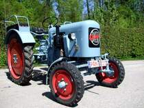 EICHER-Diesel steht anlsslich der Oldtimerausstellung als letzter am Sammelplatz in St.Martin/Innkreis;090419