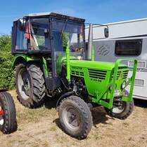 =Deutz 4506, gesehen auf dem Ausstellungsgelände beim Oldtimertreffen in Ostheim, 07-2022