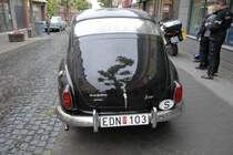 Volvo PV 544 B18 Bj. 1961, 75 PS wartet auf den Start in 36088 Hnfeld zur ADAC Oldtimerfahrt zum Hessentag nach Langenselbold, 06.06.2009
