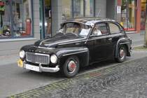 Volvo PV 544 B18 Bj. 1961, 75 PS wartet auf den Start in 36088 Hnfeld zur ADAC Oldtimerfahrt zum Hessentag nach Langenselbold, 06.06.2009
