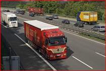 Actros MP2  V8 1850(?) der KIRN Spedition&Logistik.
