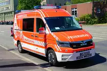 Berufsfeuerwehr Kassel VW Crafter ELW 2/11-1 am 04.06.23 beim Tag der offenen Tür