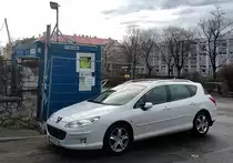 Diesen Peugeot 407 SW habe ich in Dezember, 2021 fotografiert.