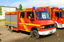 Feuerwehr Rodgau Süd Mercedes Benz TSF-W am 08.06.23 beim Tag der offenen Tür 