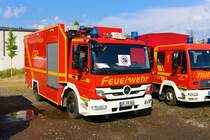 Feuerwehr Rodgau Süd Mercedes Benz Atego GW-L am 08.06.23 beim Tag der offenen Tür