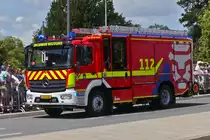 Mercedes Benz Gerätewagen des CGDIS, nahm an der Militärparade in der Stadt Luxemburg teil. 23.06.2023