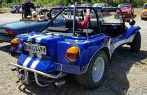 =VW Buggy steht beim Oldtimertreffen in Ostheim, 07-2022