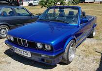 =BMW Cabrio, gesehen beim Oldtimertreffen in Ostheim, 07-2022