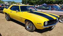 =Chevrolet Camaro, steht beim Oldtimertreffen in Ostheim, 07-2022