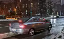 Rückansicht: Citroen C-Elysée. Foto: Dezember, 2021.