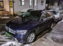 Mercedes-benz GLC Hybrid. Foto: Dezember, 2021.