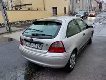 Rückansicht: Rover 200 3. generation. Foto: Dezember, 2021.