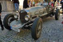 =Buick Special, Bj. 1931, 4300 ccm, 130 PS, während der Präsentation der Rennteilnehmer des Rossfeldrennens  Edelweiss-Bergpreis  2022 im Markt Berchtesgaden.