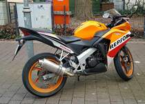 =Honda CBR fotografiert im Dezember 2022